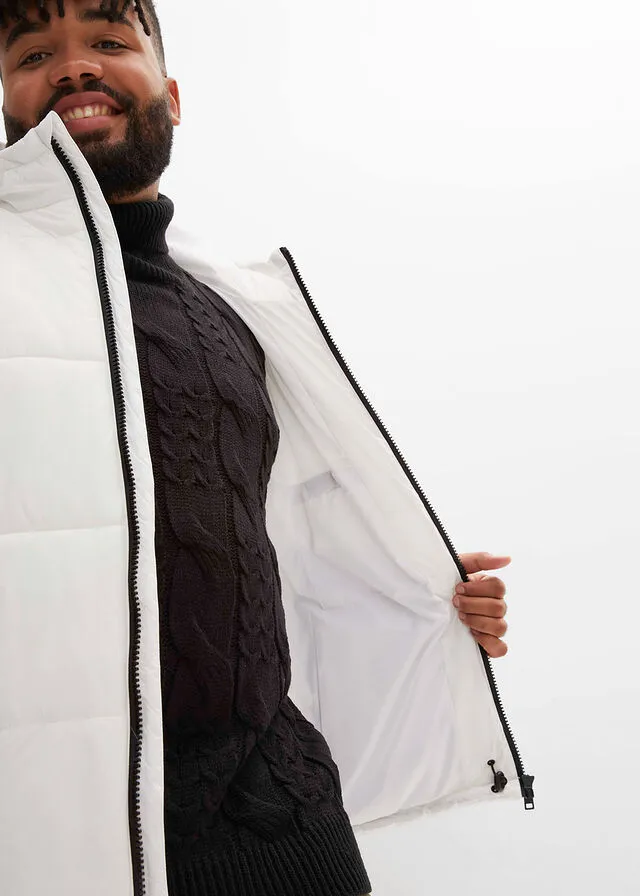 CHAQUETA GUATEADA BLANCO LANANEGRO