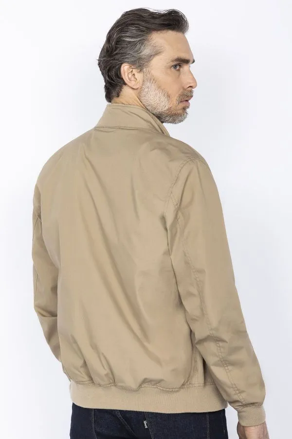Chaqueta Hombre Schott Cabl1220 Lt Beige