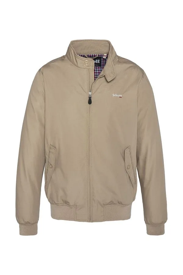Chaqueta Hombre Schott Cabl1220 Lt Beige