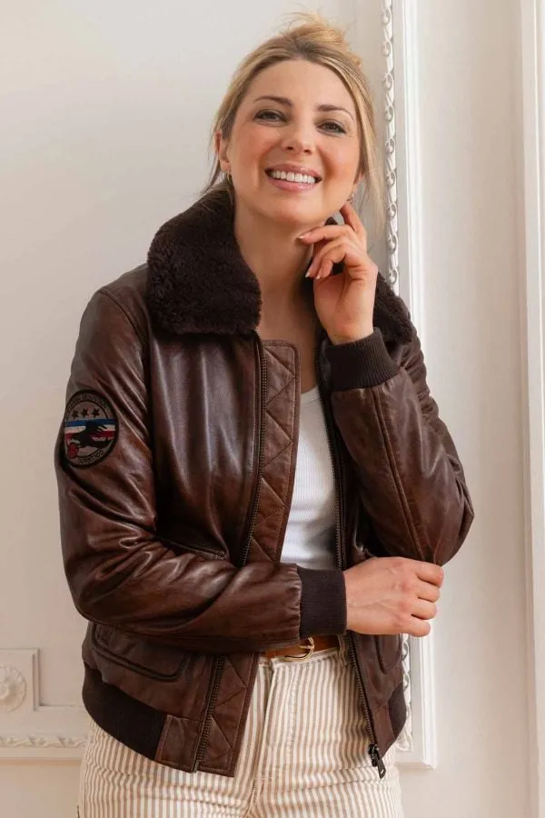 Chaqueta Mujeres Cityzen Cheyenne Brown