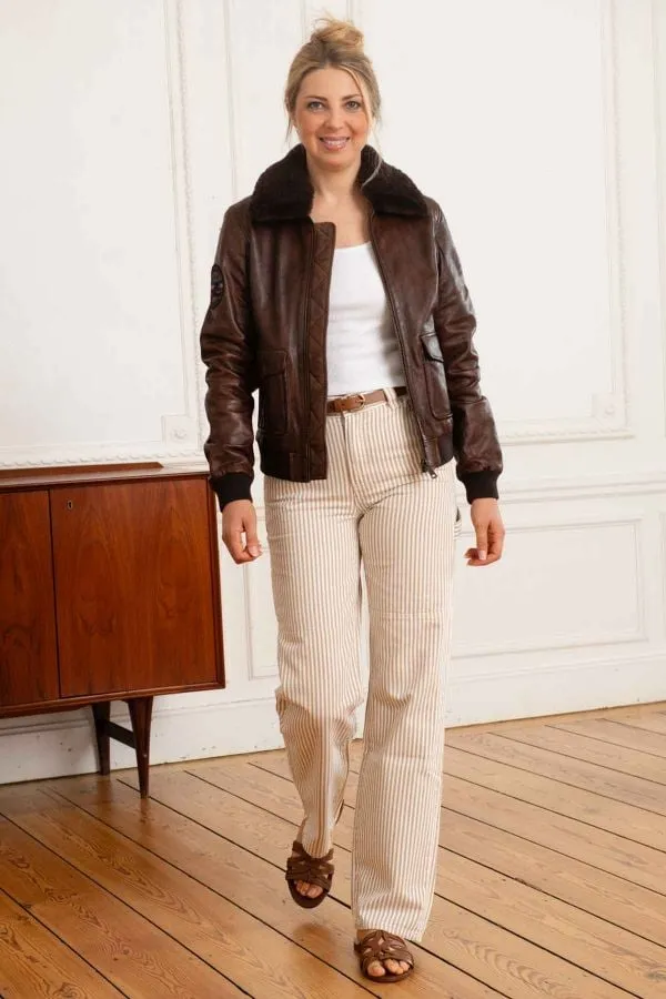 Chaqueta Mujeres Cityzen Cheyenne Brown