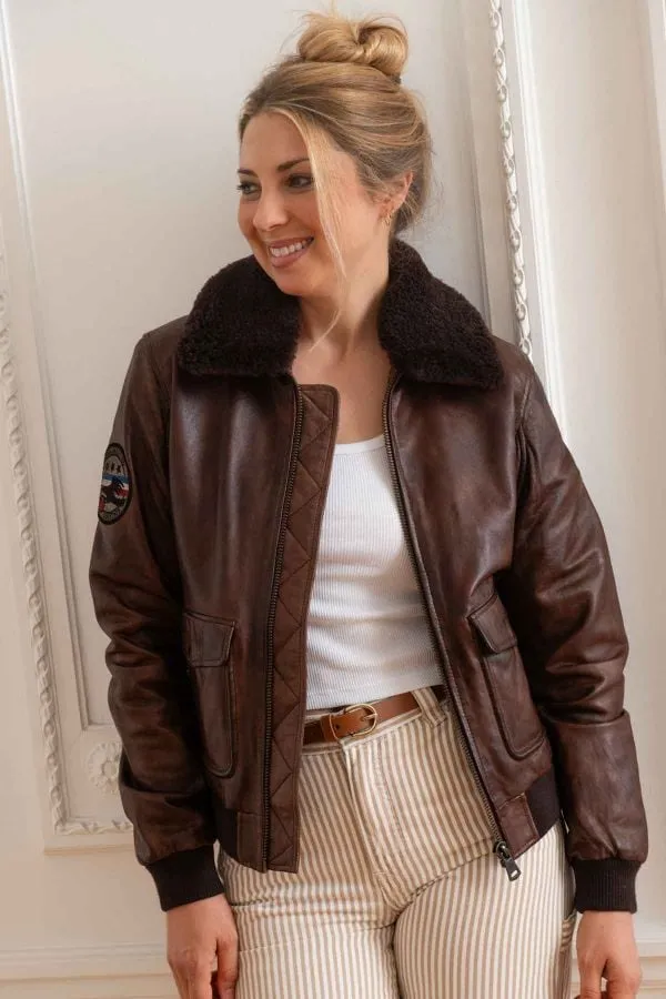 Chaqueta Mujeres Cityzen Cheyenne Brown