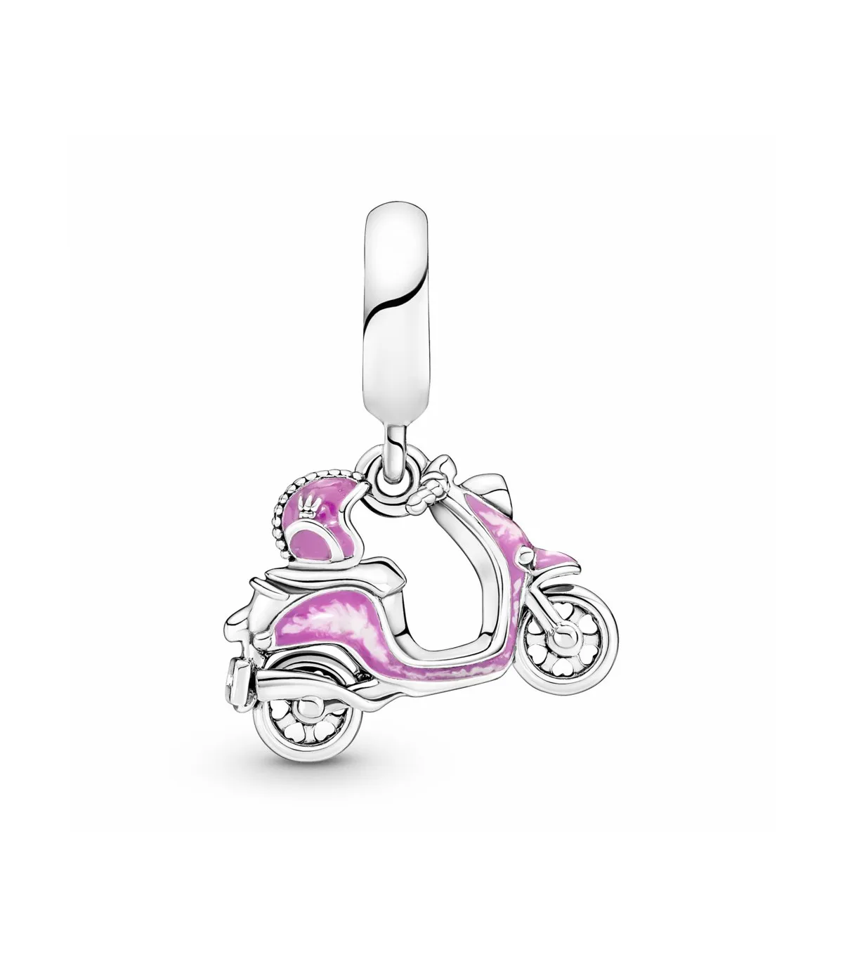 CHARM COLGANTE PANDORAOO MOTO SCOOTER ROSA  791057C01