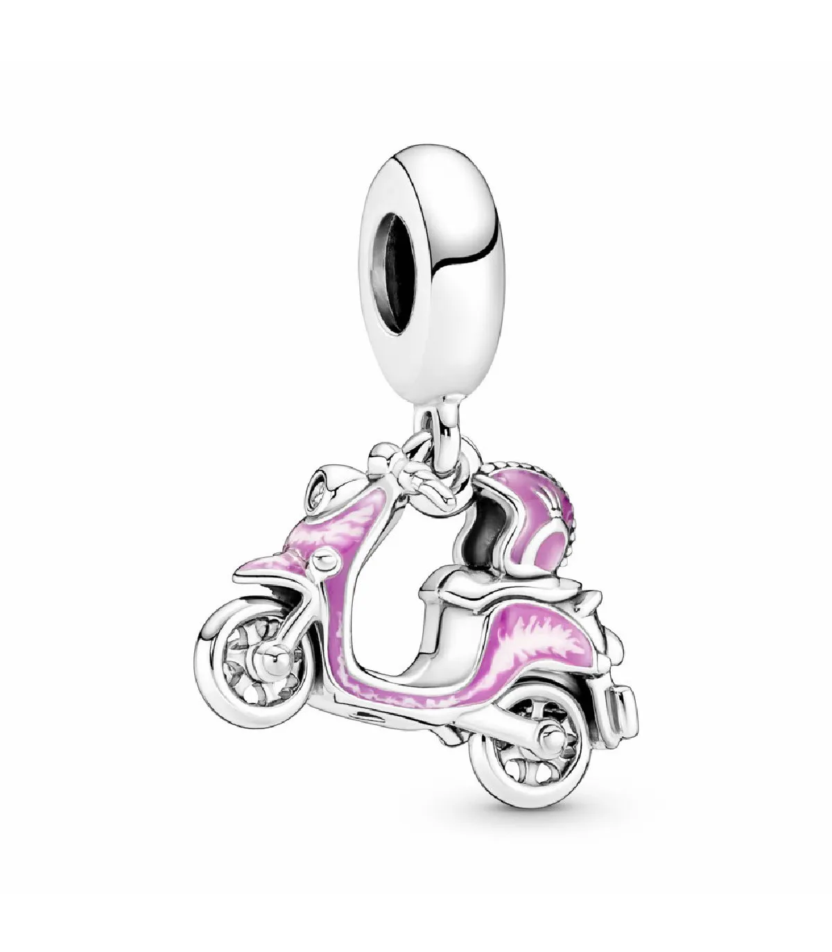 CHARM COLGANTE PANDORAOO MOTO SCOOTER ROSA  791057C01