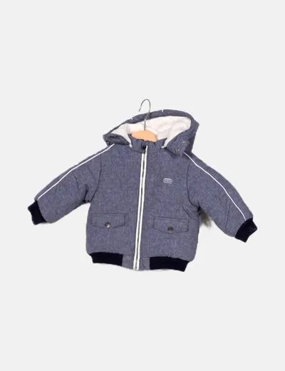 Chicco Chaqueta azul acolchada