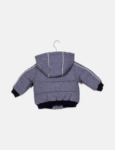 Chicco Chaqueta azul acolchada