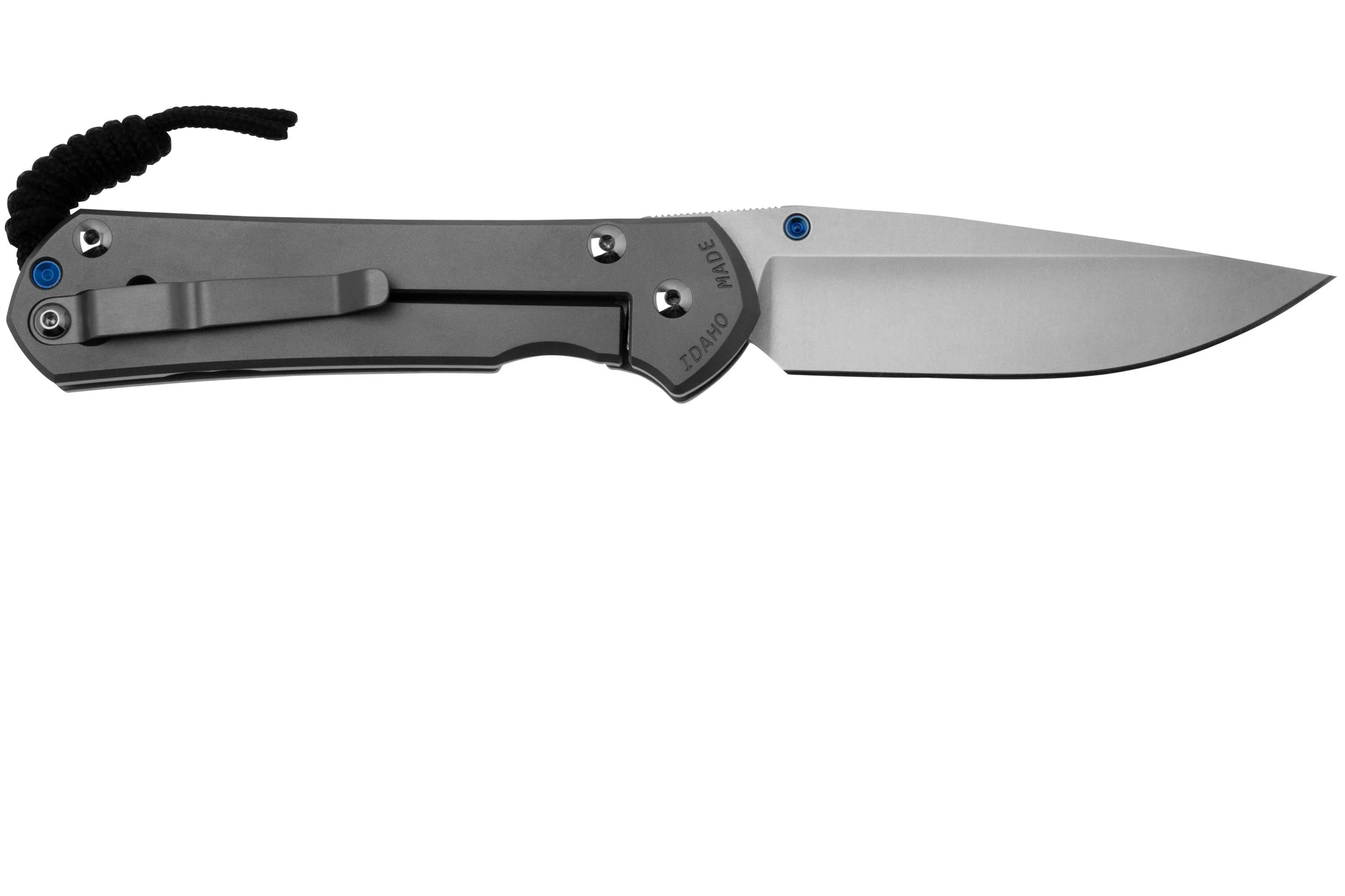 CHRIS REEVE LARGE SEBENZA 31 MAGNACUT DROP POINT, GLASS BLASTED L311644, NAVAJA
