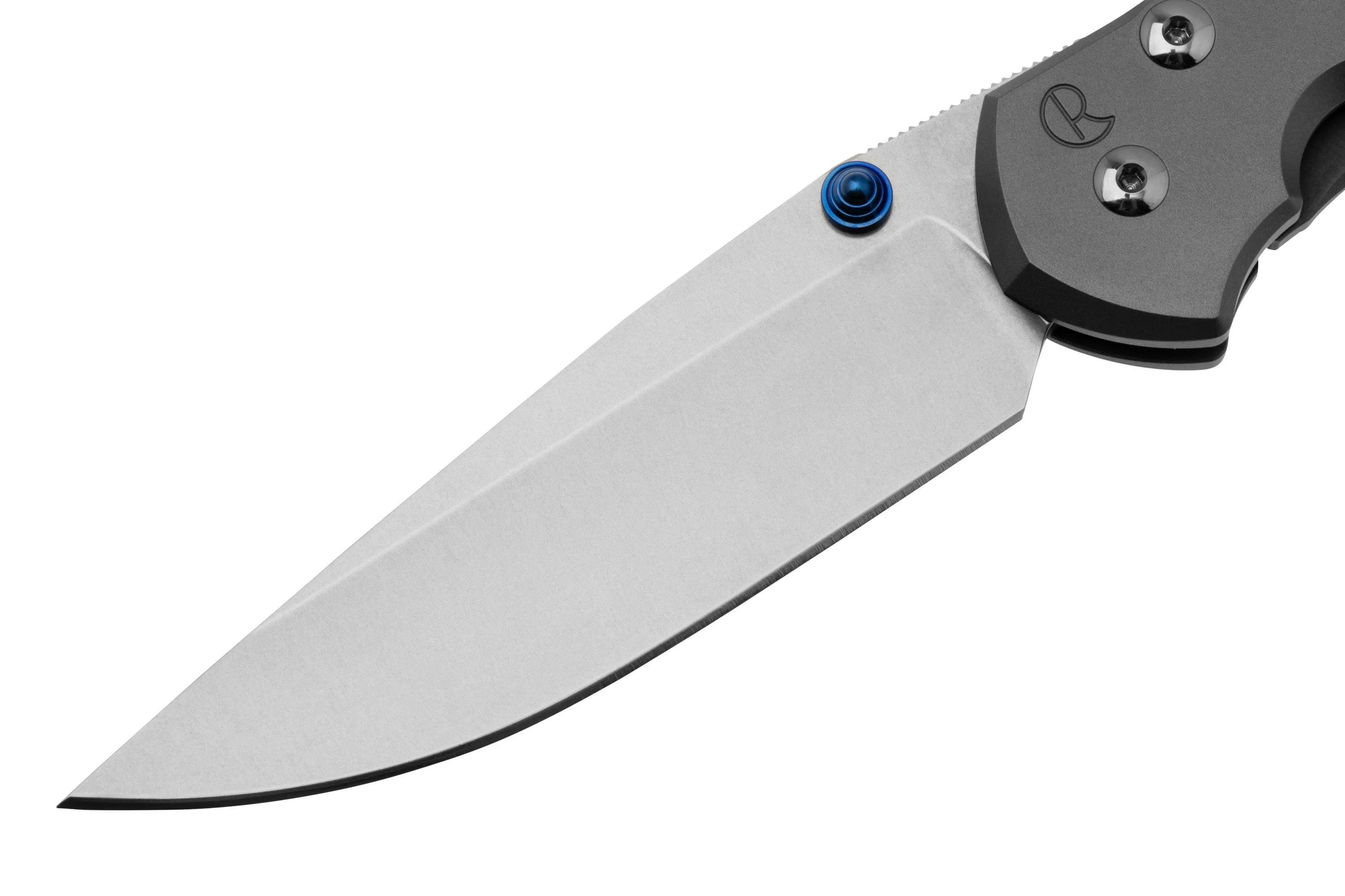 CHRIS REEVE LARGE SEBENZA 31 MAGNACUT DROP POINT, GLASS BLASTED L311644, NAVAJA