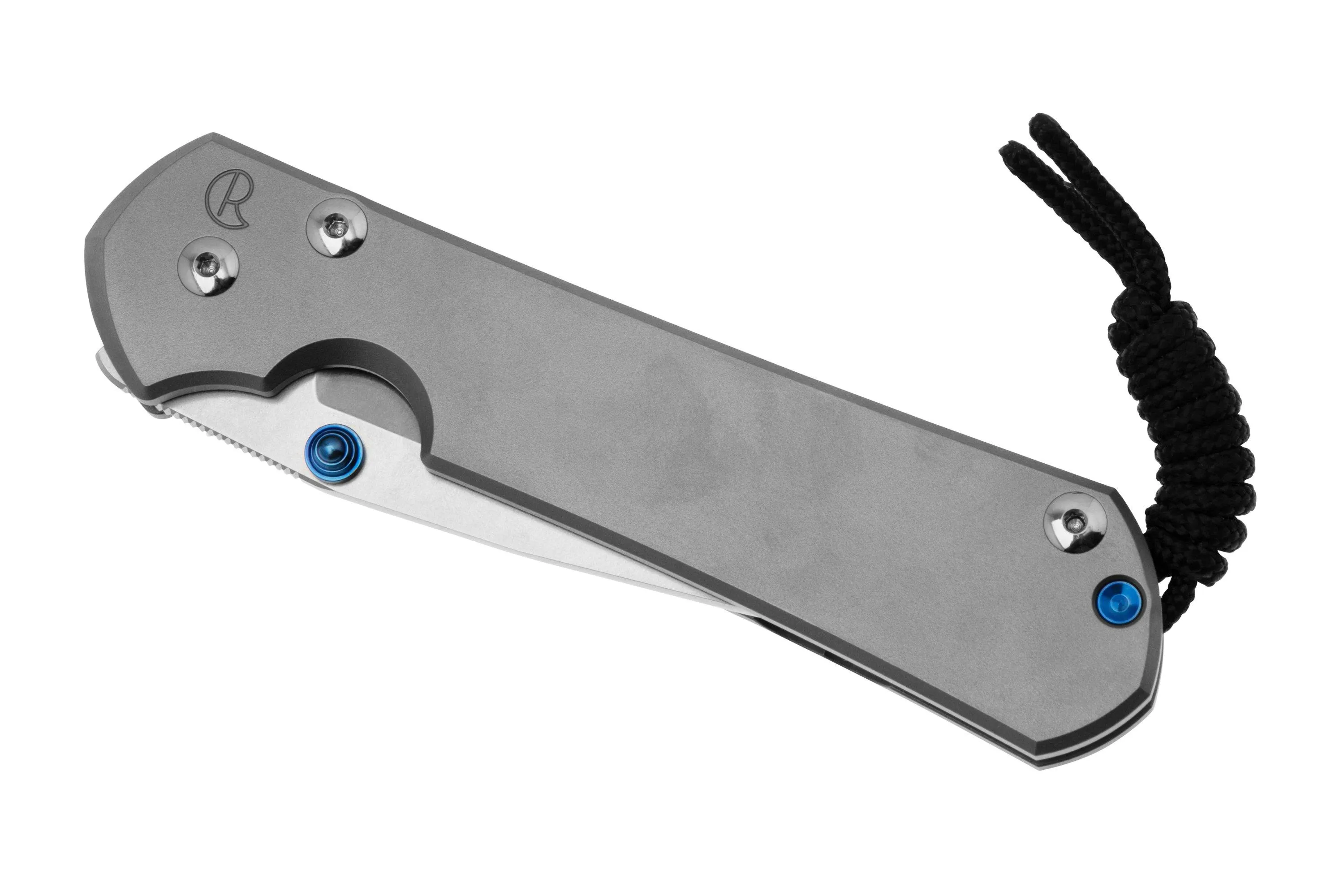 CHRIS REEVE LARGE SEBENZA 31 MAGNACUT DROP POINT, GLASS BLASTED L311644, NAVAJA