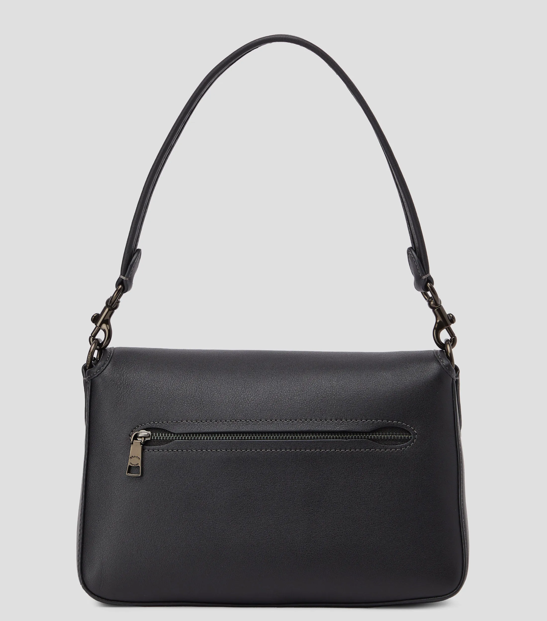 Coach Bolso crossbody negro en piel Mujer