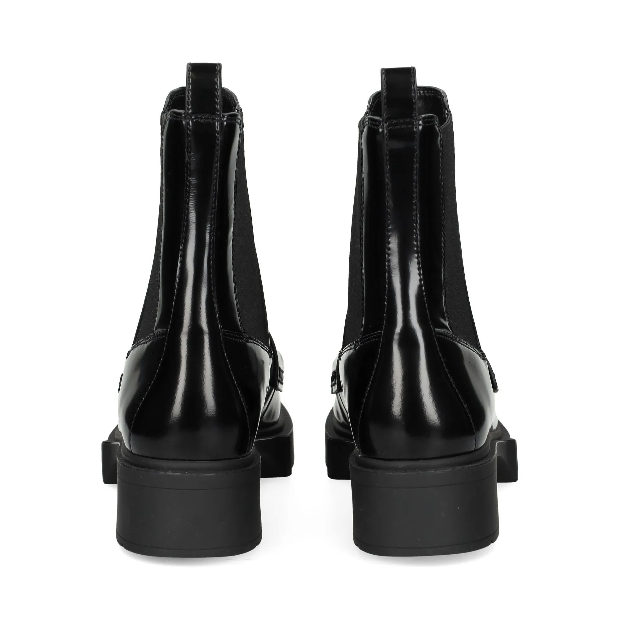 COACH Botines con tacón de Mujer NEGRO