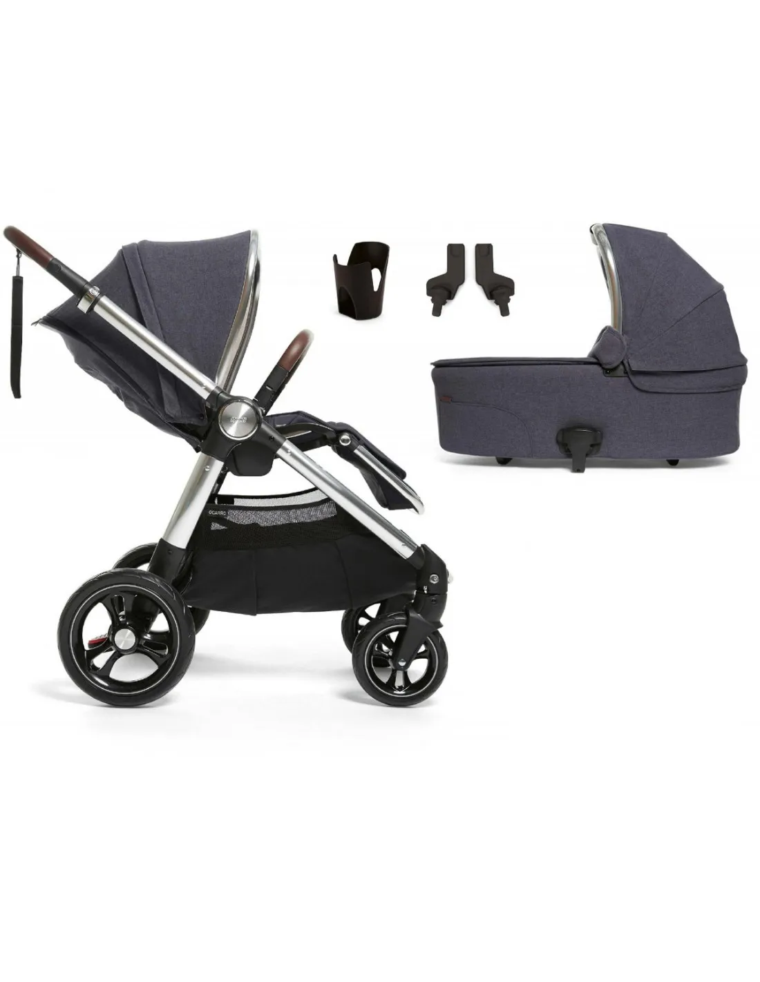 Coche bebé dúo Ocarro Dark Navy de Mamas & Papas
