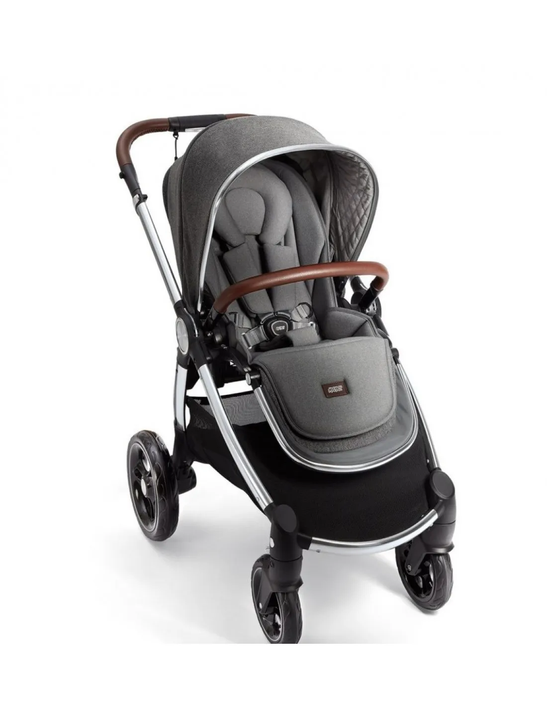 Coche bebé dúo Ocarro Grey Twill de Mamas & Papas