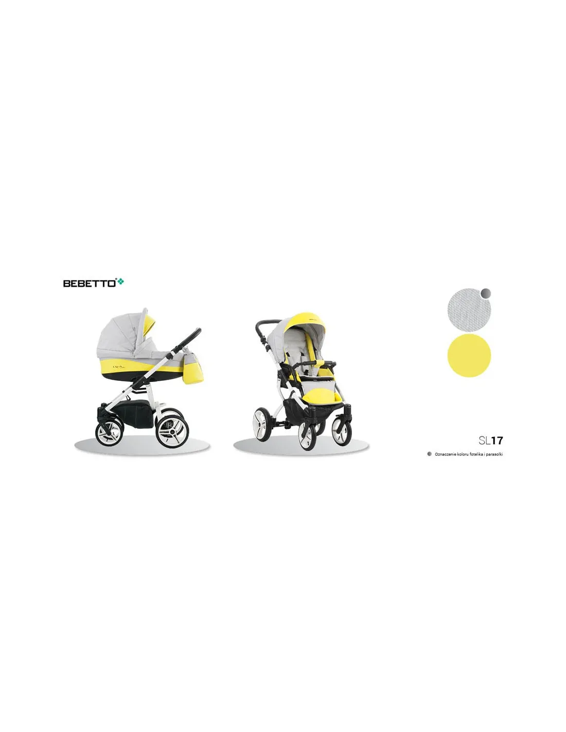 Coche de bebé trio Luca de Bebetto