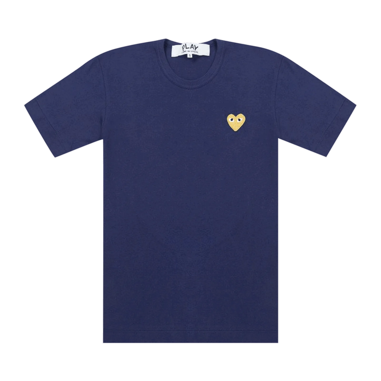 COMME DES GARçONS PLAY GOLD HEART TSHIRT