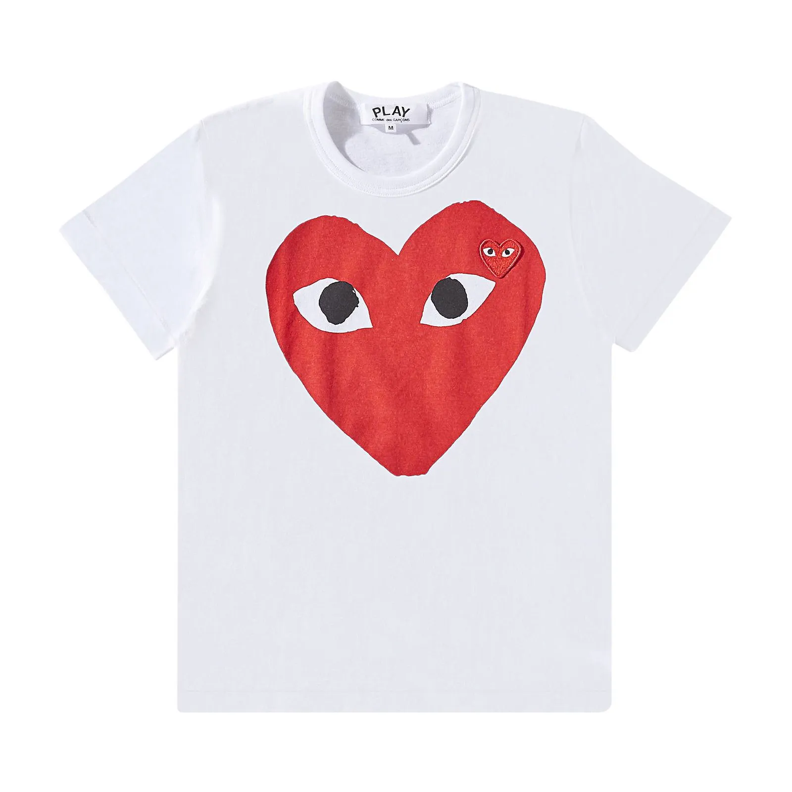 COMME DES GARçONS PLAY LARGE HEART LOGO TSHIRT