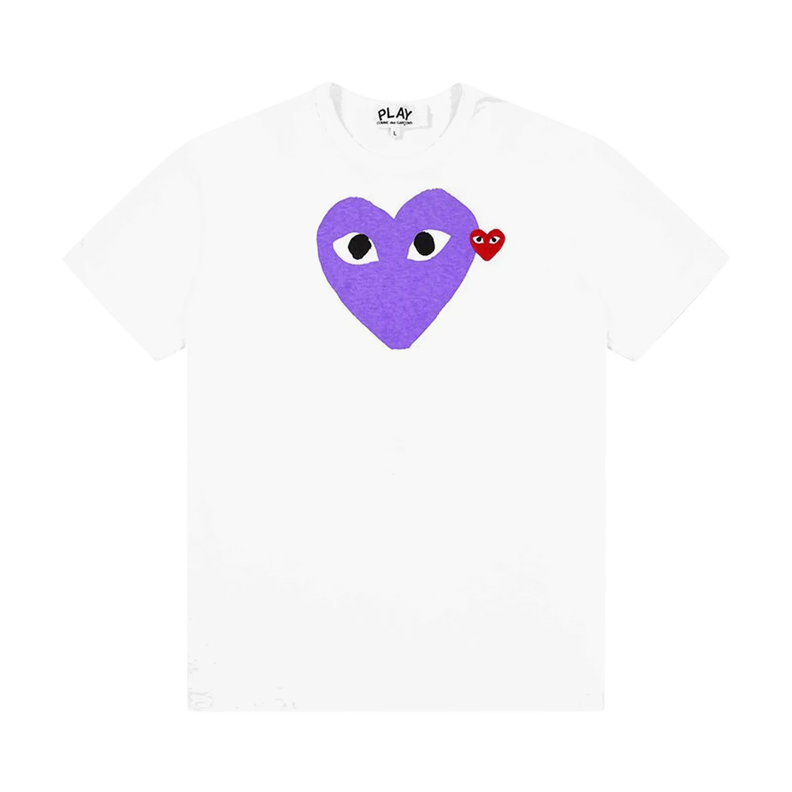 COMME DES GARçONS PLAY RED EMBLEM HEART TSHIRT