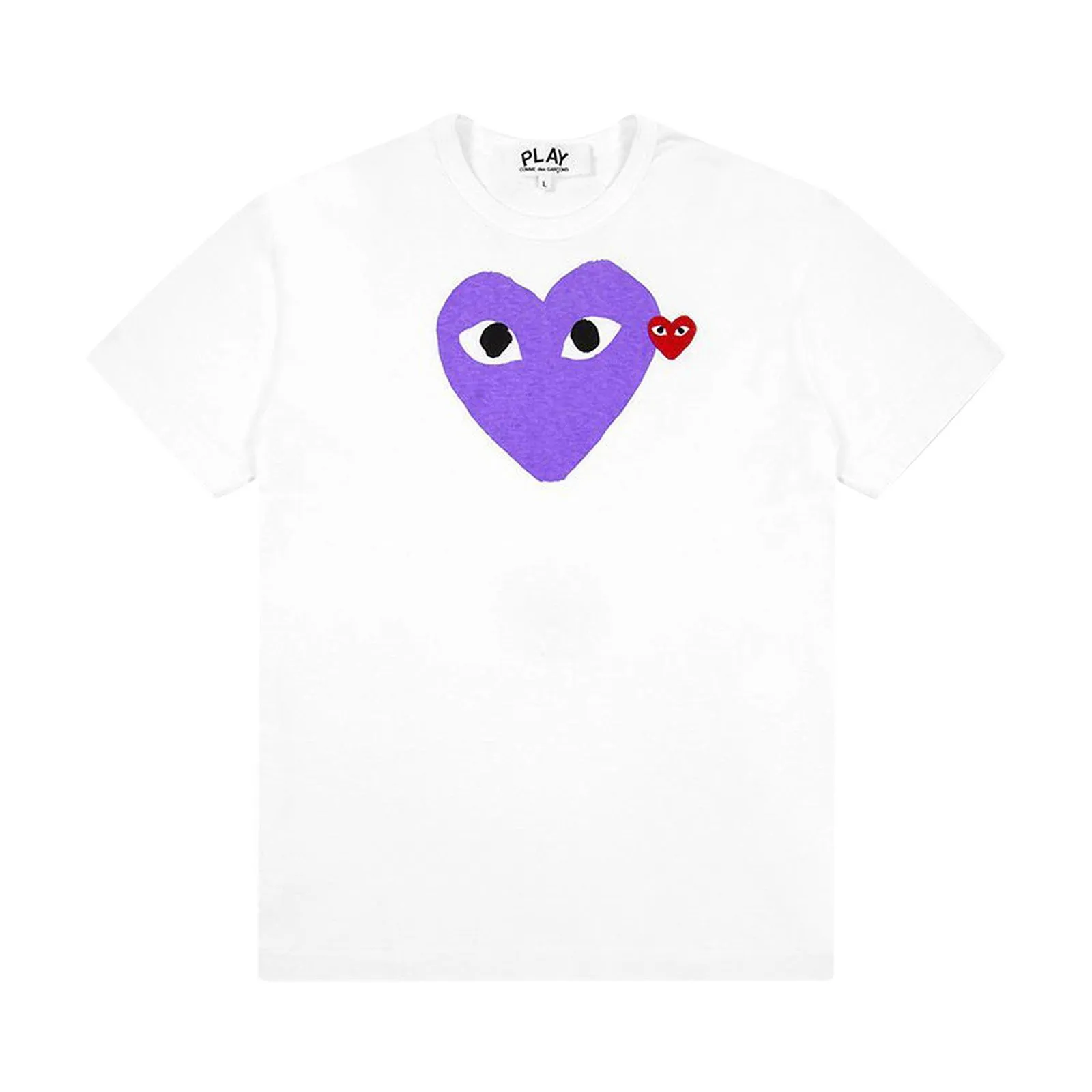 COMME DES GARçONS PLAY RED EMBLEM HEART TSHIRT