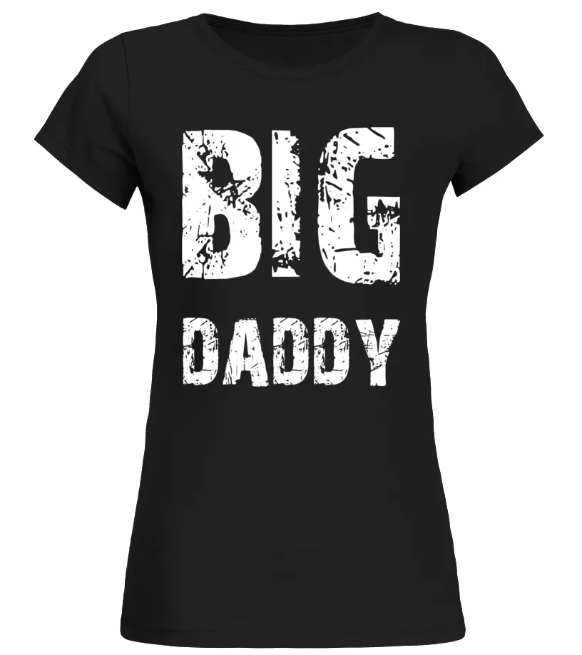 COOL GIFT  BIG LOVE DADDY FATHERS DAY 2017 TSHIRT  LIMITED EDITION CAMISETA CUELLO REDONDO MUJER
