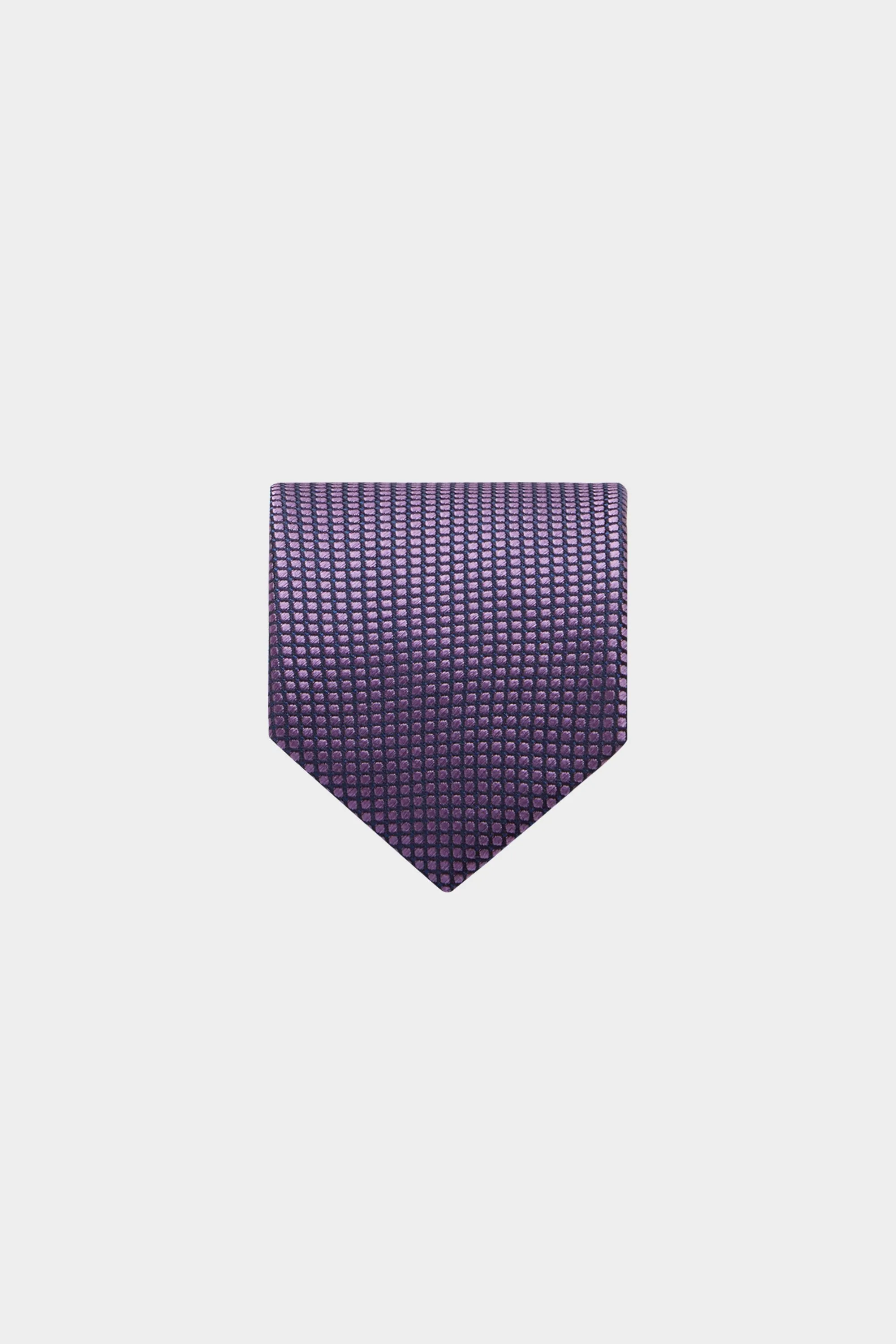 Corbata seda cubos