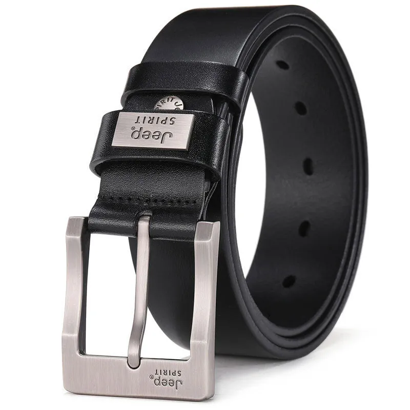 Correa De Cuero Genuino Para Hombre