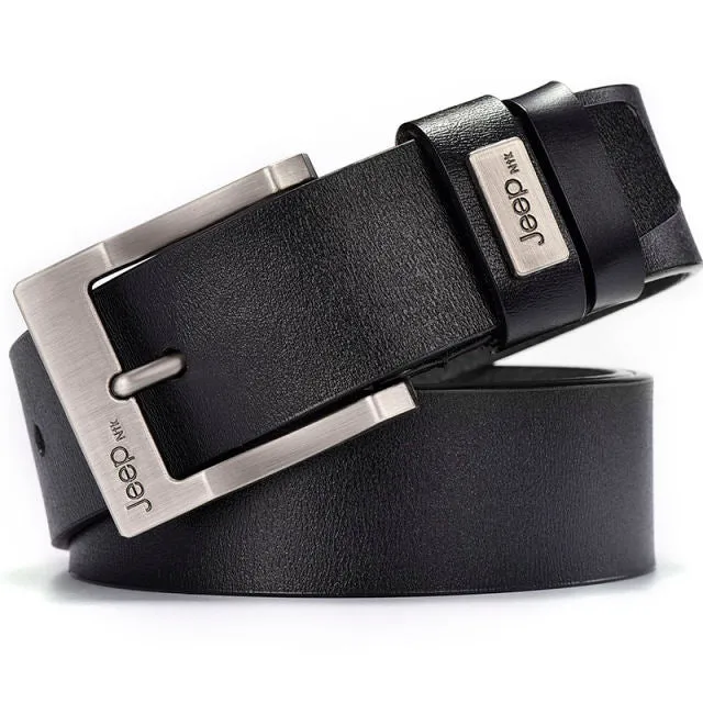 Correa De Cuero Genuino Para Hombre