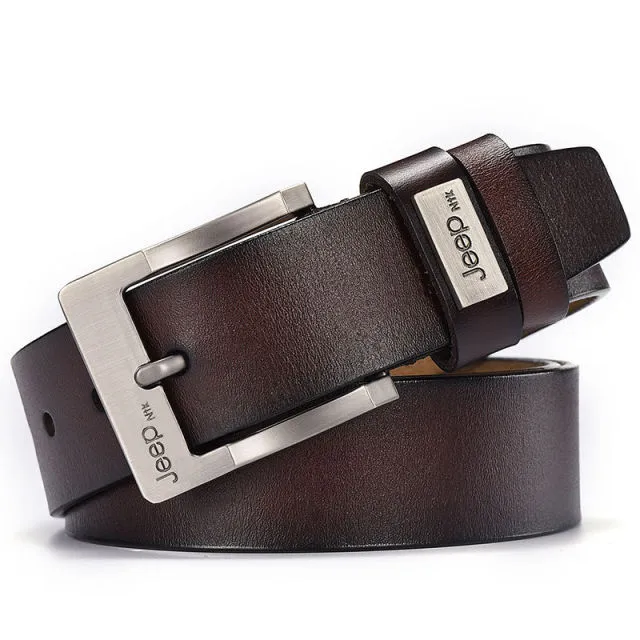 Correa De Cuero Genuino Para Hombre