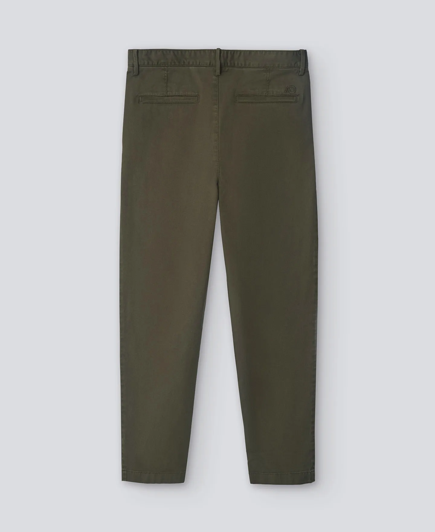 Cotton twill chino pants man