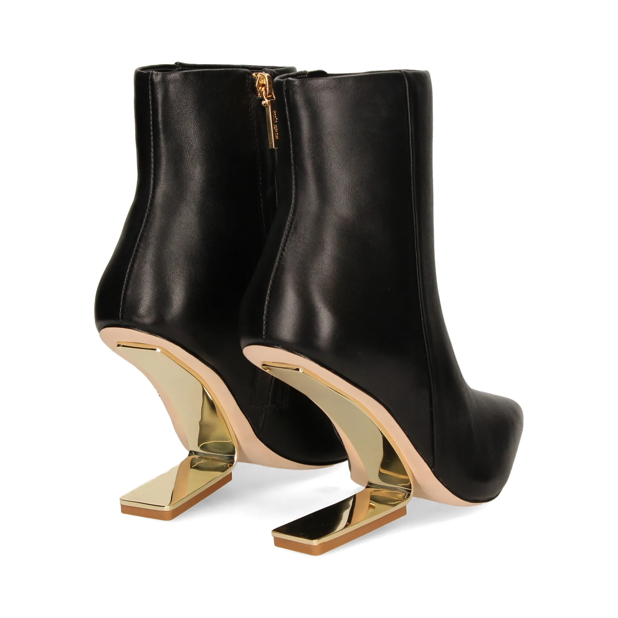 CULT GAIA Botines con tacón de Mujer NEGRO