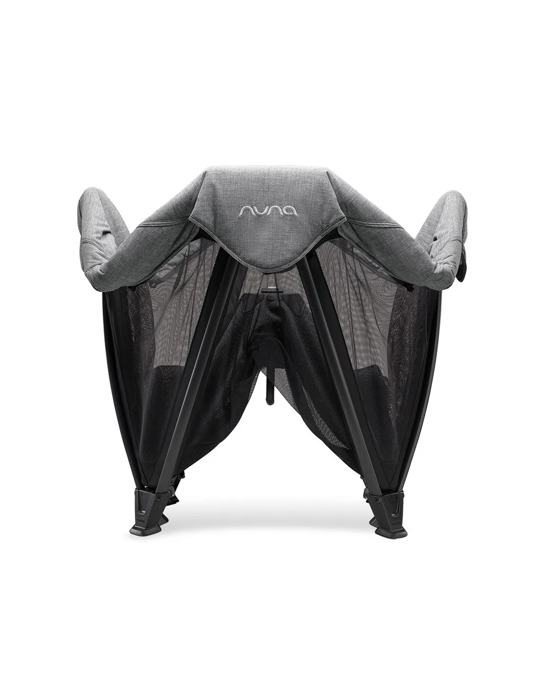 Cuna de viaje Sena aire charcoal de Nuna
