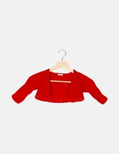 Cóndor Chaqueta punto rojo