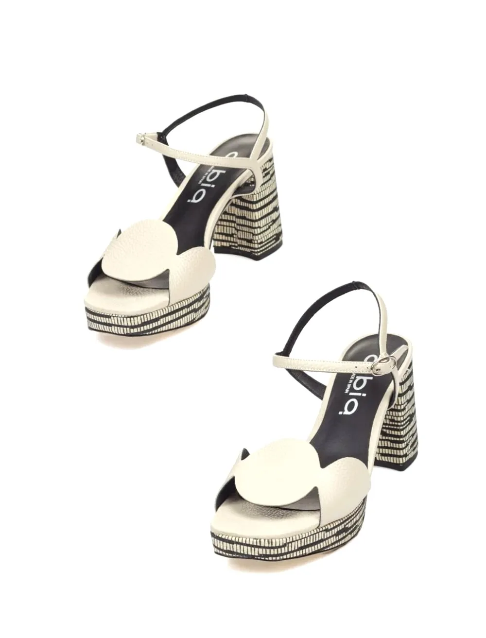 DIBIA by EZZIO 12371 DOLLARO 37 BEIGE NEGRO