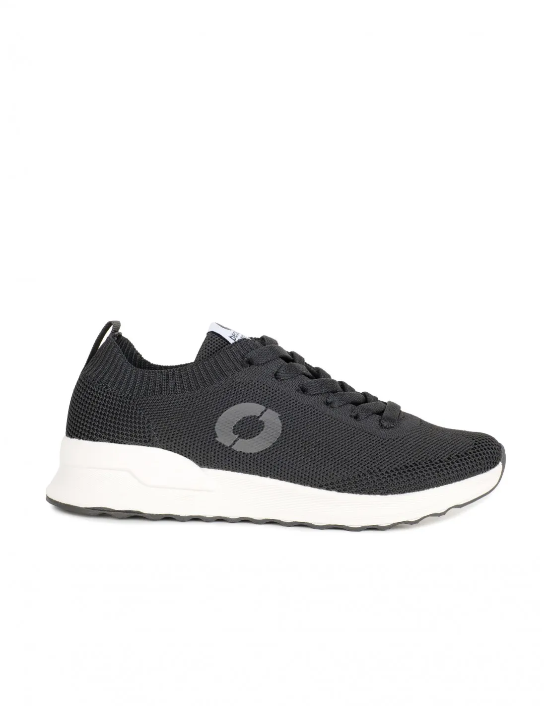 ECOALF Zapatillas Recicladas Calcetín Negras