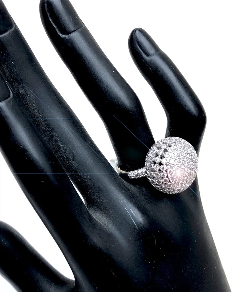 ELEGANTES ANILLOS DE BISUTERIA FINA Y CIRCONITAS PARA MADRINAS