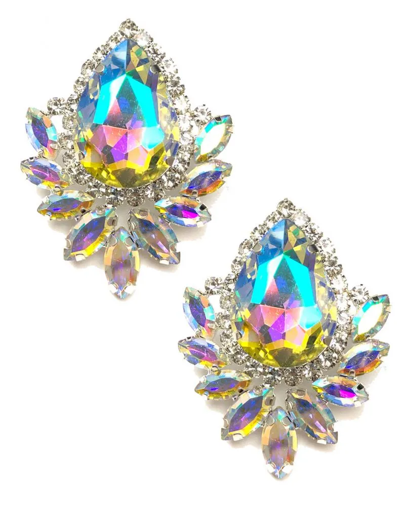 ELEGANTES PENDIENTES DE ALTA BISUTERIA PARA CEREMONIAS DE BODA