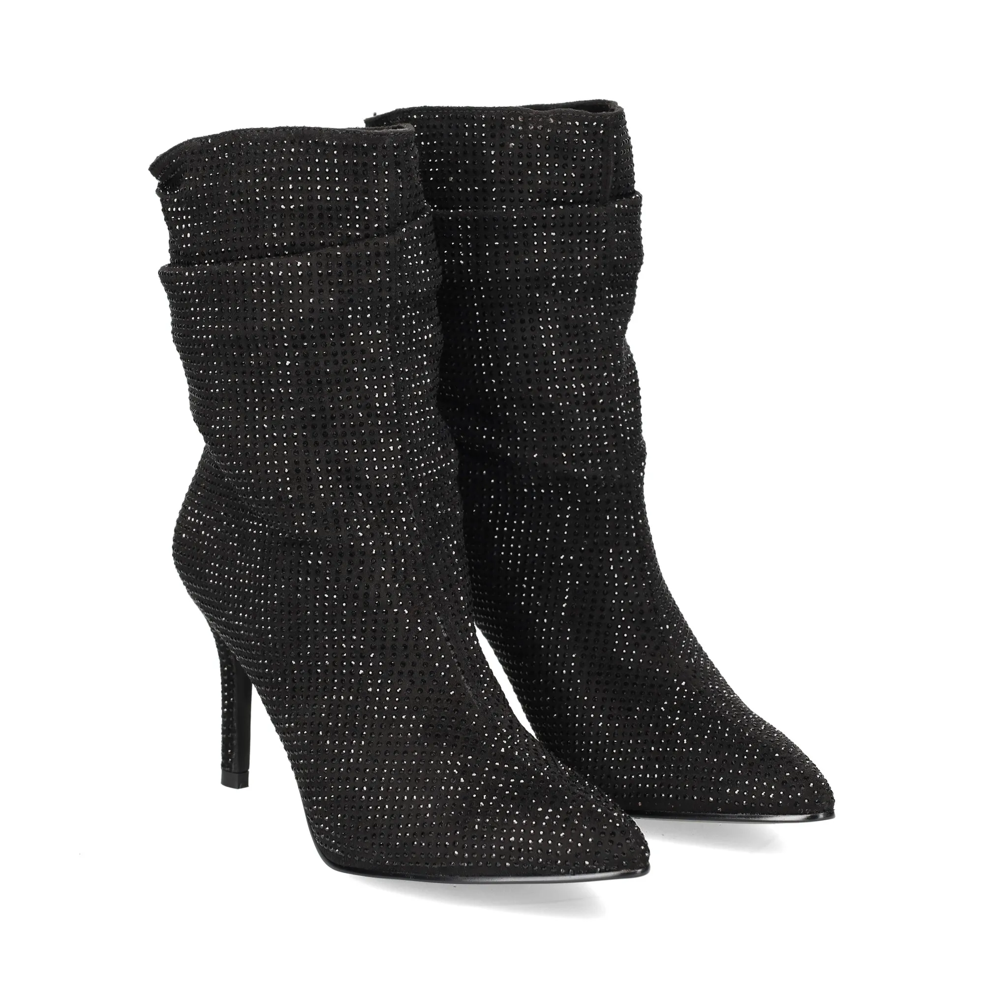 EXE Botines con tacón de Mujer NEGRO