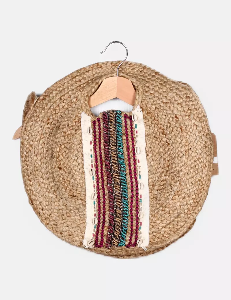 Fortime Capazo beige de mano