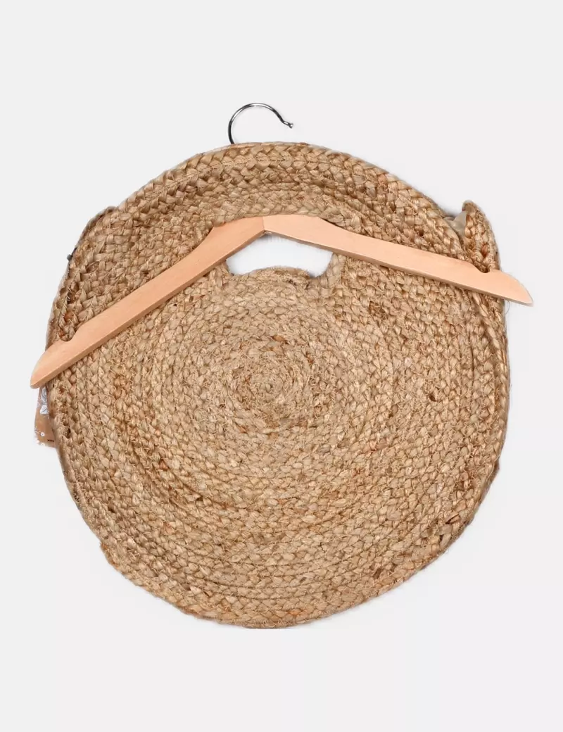 Fortime Capazo beige de mano
