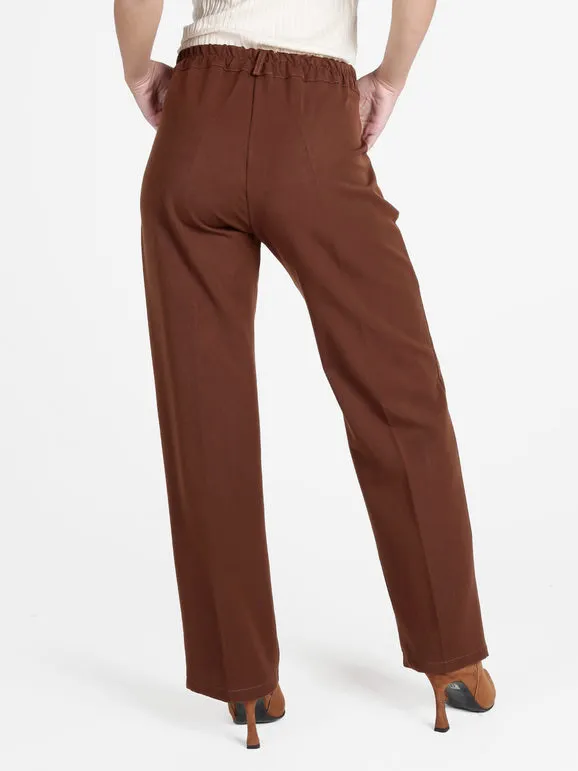 Frenetika Pantalón ancho clásico de mujer.