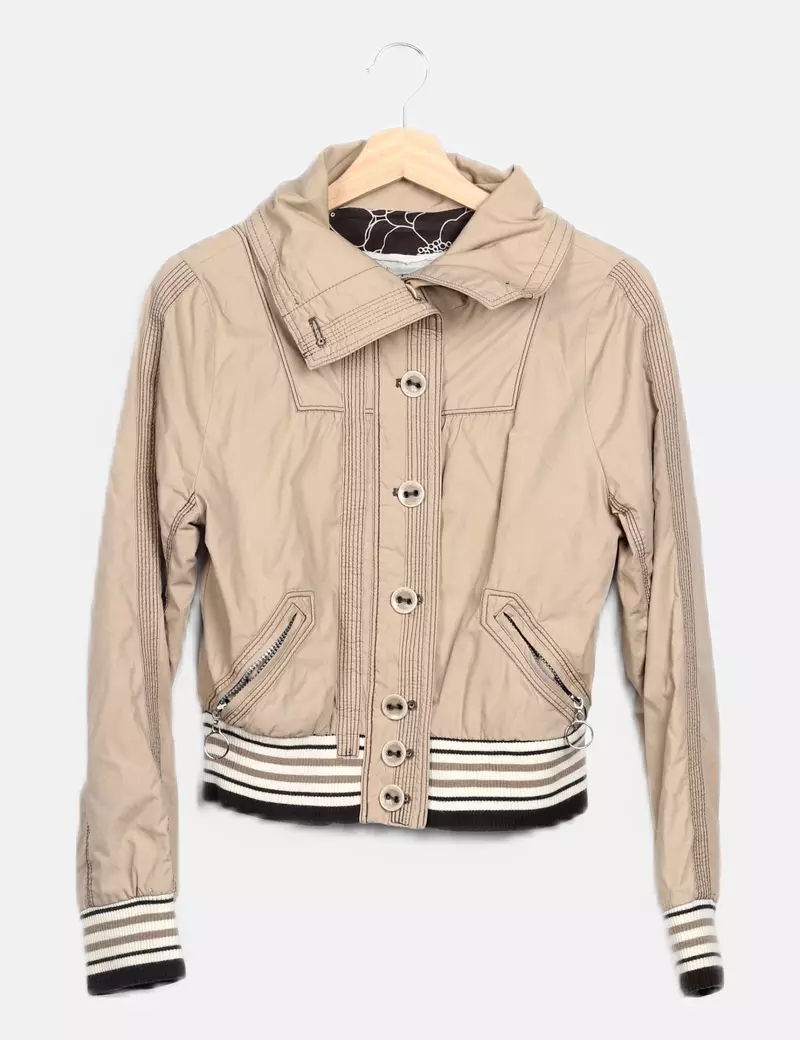 Fridays project Chaqueta beige casual
