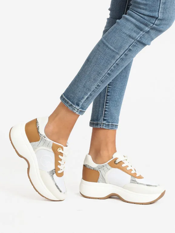 Gattinoni Zapatillas de mujer con estampado