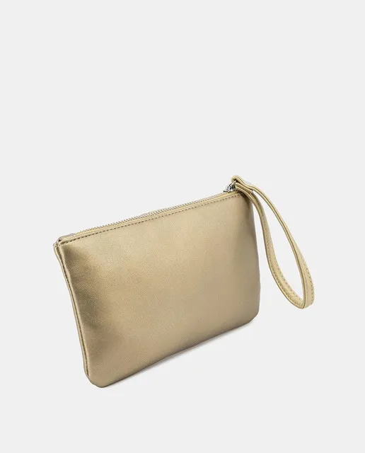 Georges Rech Cartera de mano color dorado