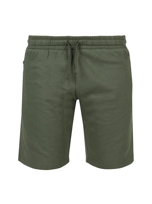Gian Marco Venturi Pantalón corto polar para hombre con cordón