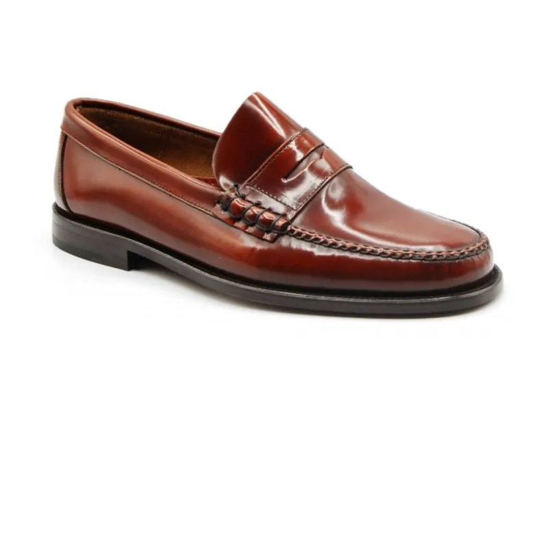 GIL'S CLASSIC 800 Negro, cuero, burdeos y azul Castellano hombre