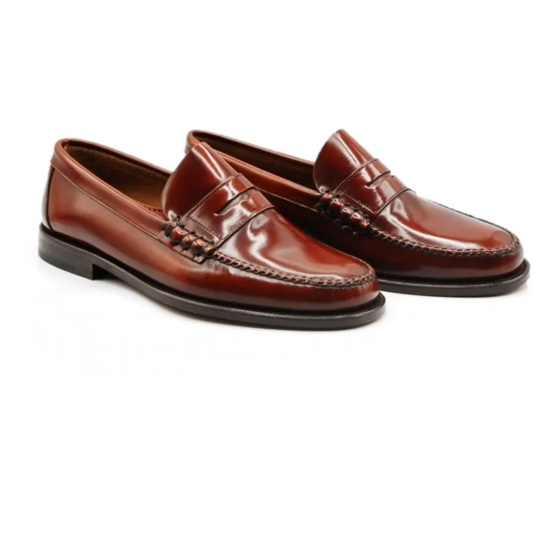GIL'S CLASSIC 800 Negro, cuero, burdeos y azul Castellano hombre