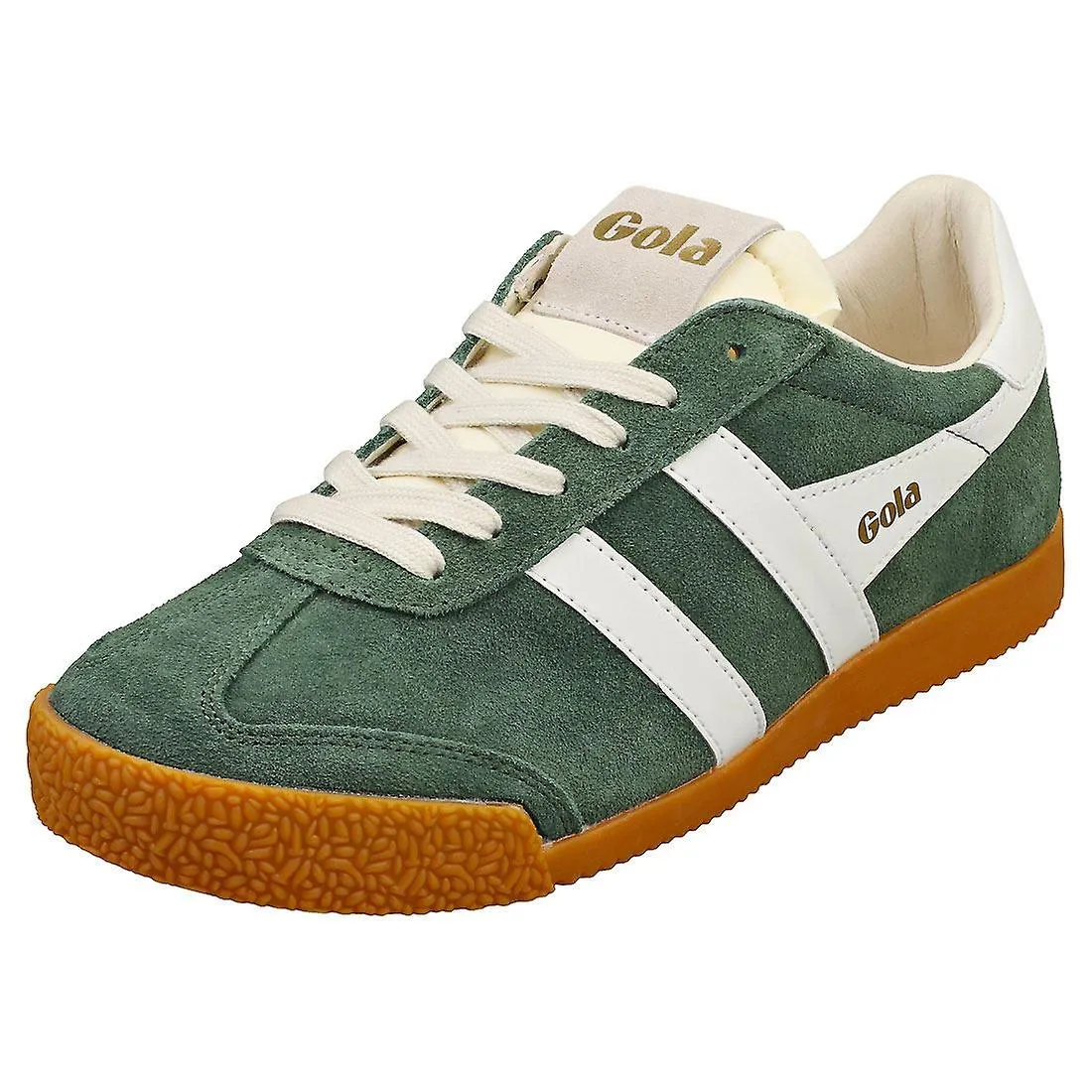 Gola Elan Zapatillas de Moda Mujer en Verde Blanco