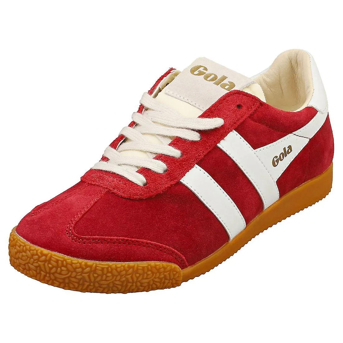 Gola Elan Zapatillas de moda para mujer en rojo blanco