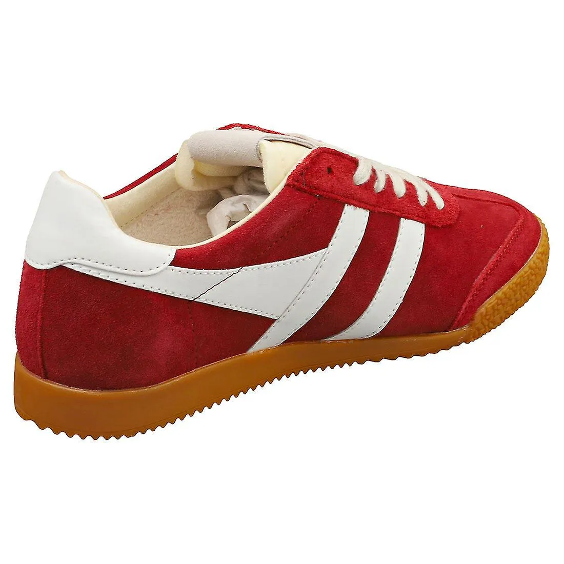 Gola Elan Zapatillas de moda para mujer en rojo blanco