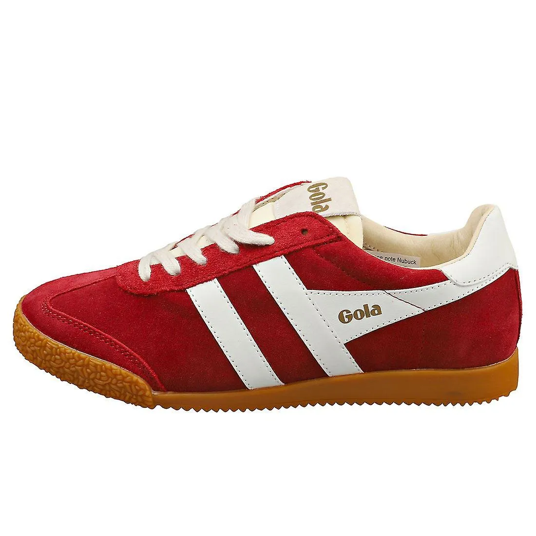 Gola Elan Zapatillas de moda para mujer en rojo blanco