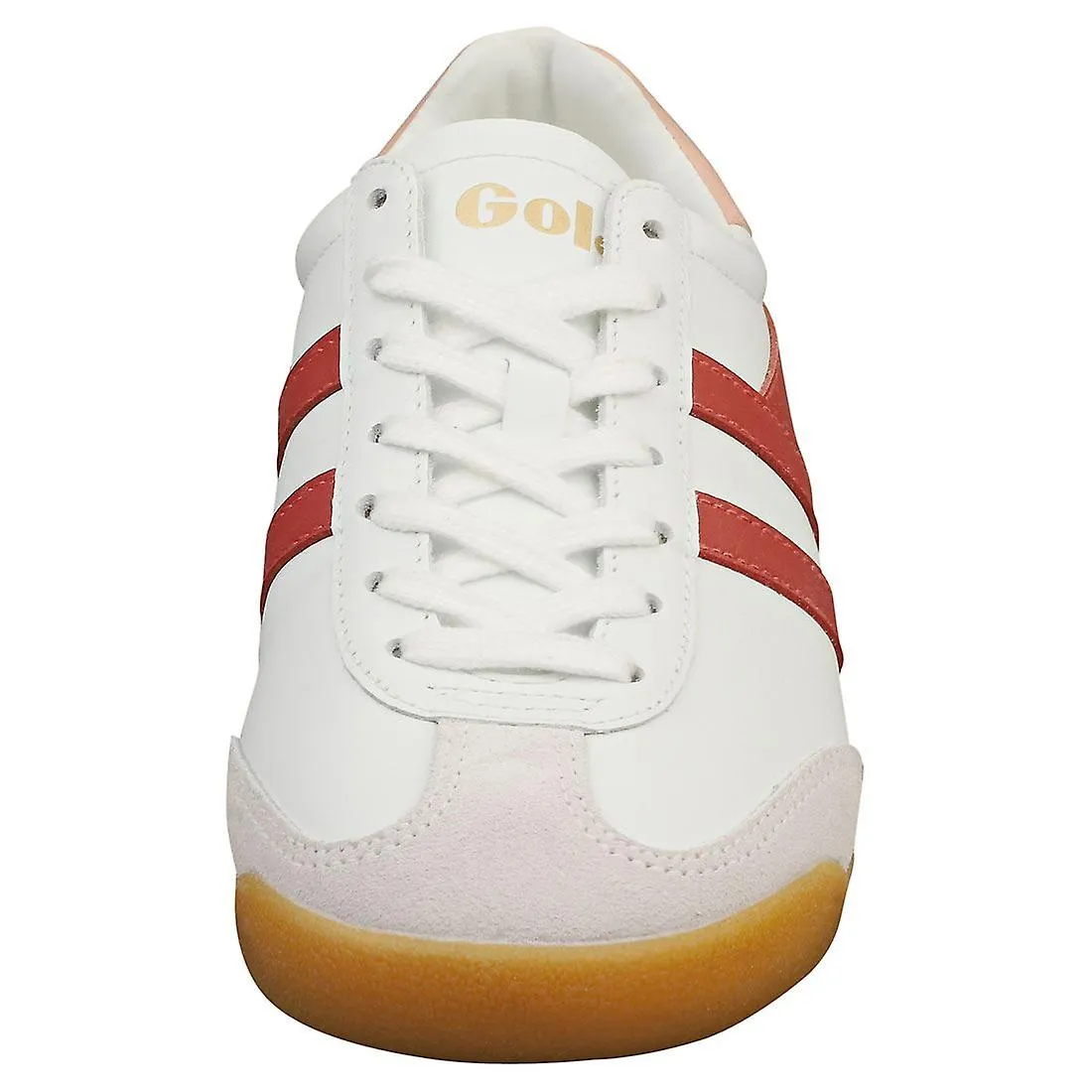 Gola Torpedo Zapatillas de Moda para Mujer en Blanco Arcilla Rosa